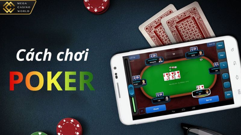 Luật chơi poker MCW77 chi tiết qua từng vòng cược